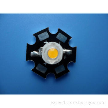 3W Yellow Color High Power LED Light